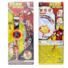 Load image into Gallery viewer, 3D Projection Princess Elsa Children Watches Kids Cartoon Pattern Spiderman Iron Boys Watch Child Digital Wristwatches Relogio