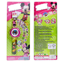 Load image into Gallery viewer, 3D Projection Princess Elsa Children Watches Kids Cartoon Pattern Spiderman Iron Boys Watch Child Digital Wristwatches Relogio