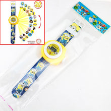 Load image into Gallery viewer, 3D Projection Princess Elsa Children Watches Kids Cartoon Pattern Spiderman Iron Boys Watch Child Digital Wristwatches Relogio
