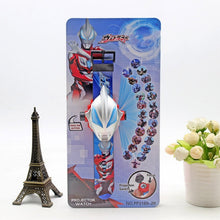 Load image into Gallery viewer, 3D Projection Princess Elsa Children Watches Kids Cartoon Pattern Spiderman Iron Boys Watch Child Digital Wristwatches Relogio
