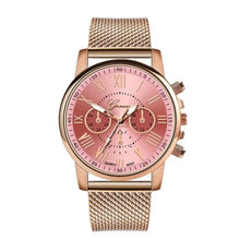 Load image into Gallery viewer, Men Women Leather Strap Line Analog Quartz Ladies Wrist Watches Fashion Watch Women's Watches Brand Luxury Watch
