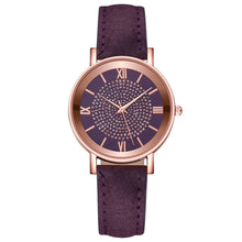 Load image into Gallery viewer, Men Women Leather Strap Line Analog Quartz Ladies Wrist Watches Fashion Watch Women's Watches Brand Luxury Watch
